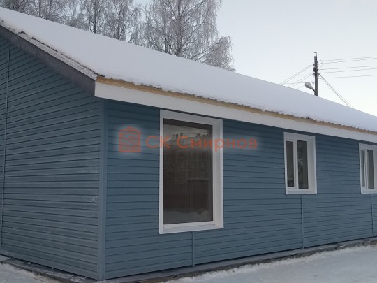 Январь 2022 - каркасный дом №117