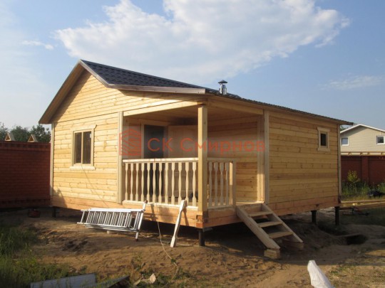 Январь 2016 - баня из бруса №17