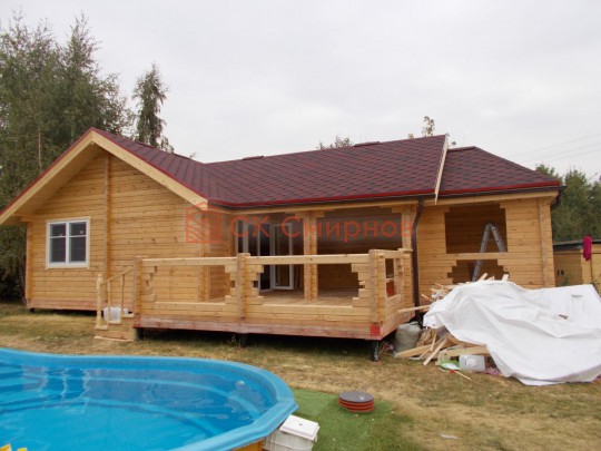 Сентябрь 2018 - баня из бруса №49