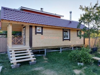 Фото №1: баня из бруса 109