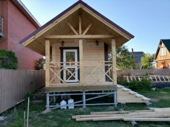 Фото №3: баня из бруса 109