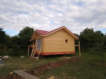 Фото №5: баня из бруса 126