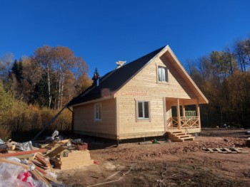 Фото №12: дом из бруса 127