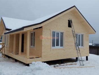 Фото №18: каркасный дом 130