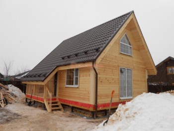 Фото №1: баня из бруса 132