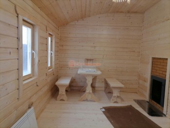 Фото №20: баня из бруса 133