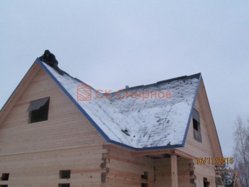 Фото №47: дом из бруса 16