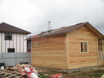 Фото №4: баня из бруса 28