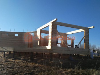 Фото №66: баня из бруса 33