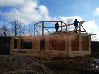 Фото №90: баня из бруса 33