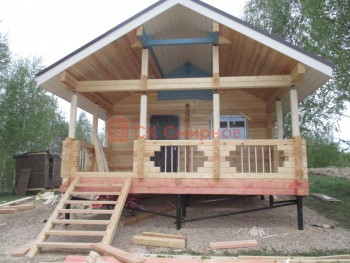 Фото №26: баня из бруса 37