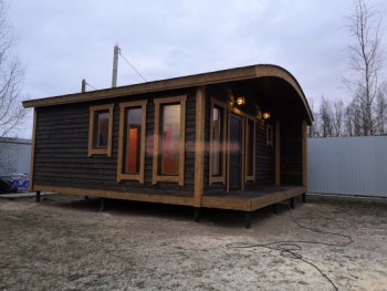 Фото №5: каркасная баня 58