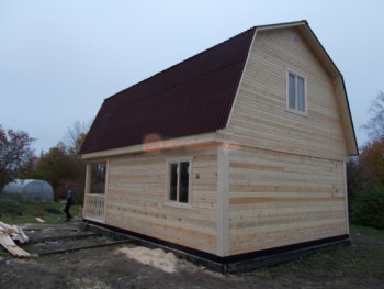 Фото №8: дом из бруса 60