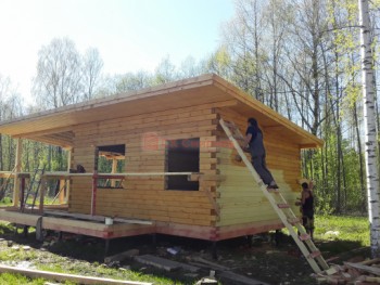 Фото №20: дом из бруса 69