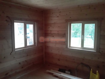 Фото №25: баня из бруса 97