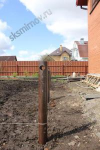 Установка свай